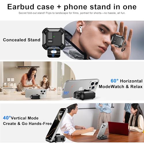 Image of RFUNGUANGO for AirPods 4th Generation Case Black