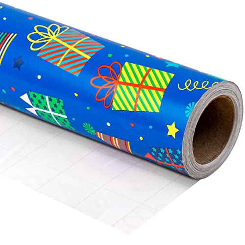 WRAPAHOLIC Birthday Wrapping Paper Roll Various Gift