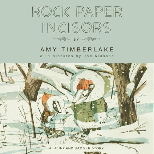 Rock Paper Incisors Audiolibro Por Amy Timberlake, Jon Klassen - illustrator arte de portada