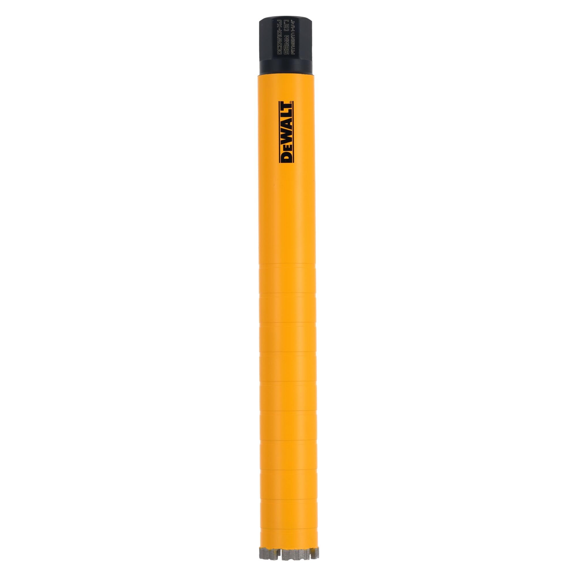 DEWALT 52mm Wet Diamond Core, DCDW101-XJ, Black/Yellow