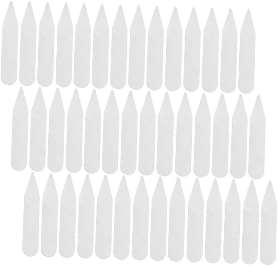200pcs Suit Collar Stays Collar Stays for Men Shirt Holders Easy to Use Pack