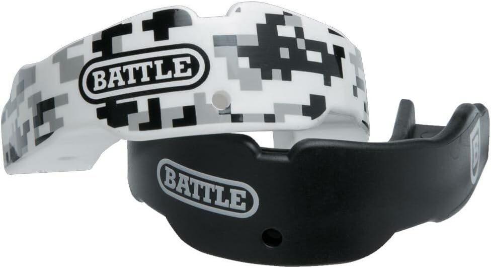 Battle Sports 2-Pack Mouthguard - Maximum Protection and Breathability, Strapless Braces-Friendly - Adult & Youth - Pack of 2