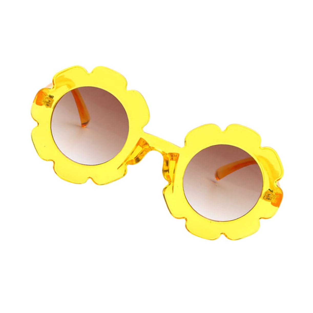 Didiseaon Adorable Sunflower Frame Sunglasses for Boys and Girls Child Glasses Plastic Safe