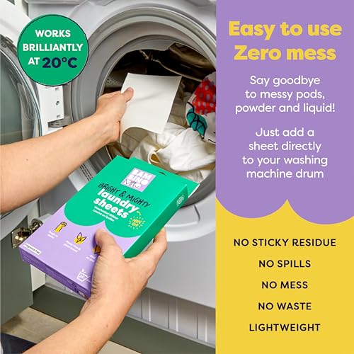 Bambino Mio Bright & Mighty Laundry Sheets, 48 pack - Image 4