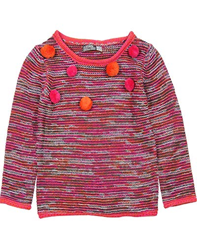 Girl's Reversed Knit Pullover, Sizes 2-7