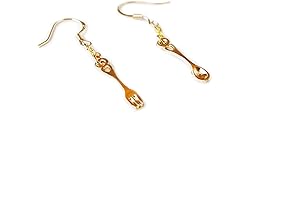 Elfi Handmade Cute Spoon Earrings