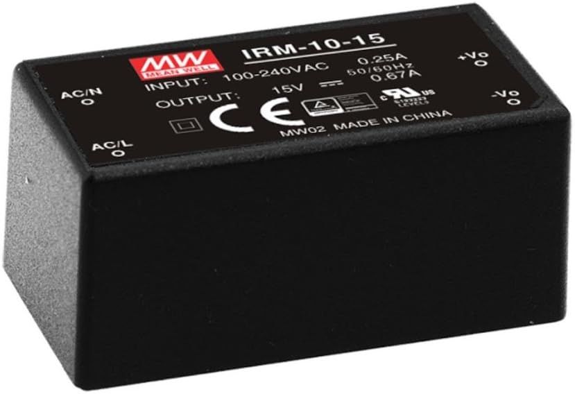 Industrial Open Frame 10.2W 12V 0.85A IRM-10-12 Meanwell AC-DC SMPS IRM-10 MEAN WELL Switching Power Supply