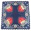 Christmas Candles With Navy Base