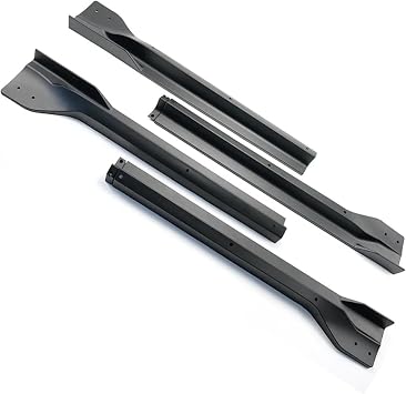 Car Side Skirt Extension Car Accessories Body Kit,Compatible with Jeep Grand Cherokee SRT/SRT8/Wk2 2012-2021/Summit 2014-2020Matte Black