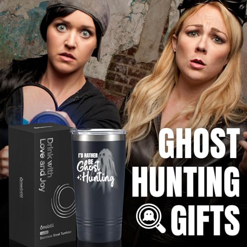 Chasse aux fantômes gobelet acier inoxydable double paroi premium - 8