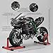 1/6 Scale Alloy Dynamic Motorcycle Model,Alloy Diecast Simulated Motorbike with Realistic Ignition, Smoke Spray, Sound & Light Effects for Adult Collectors