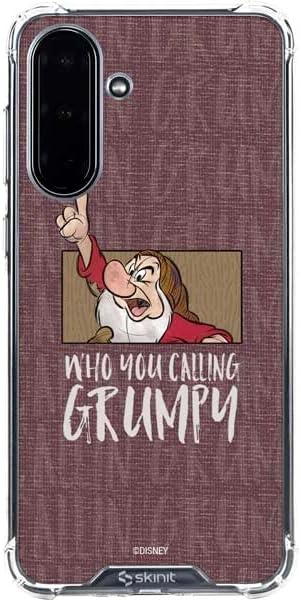 Skinit Clear Phone Case Compatible with Galaxy A36 5G - Officially Licensed Disney Snow White Dopey Dwarf Design