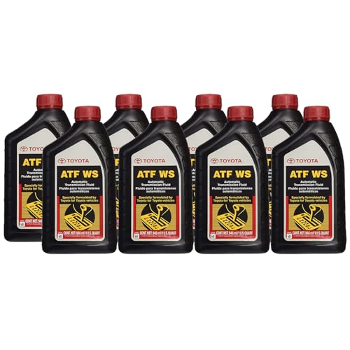 Genuine OEM ATF WS 8 Quarts Automatic Transmission Fluid (8x1 qt) For Toyota Lexus