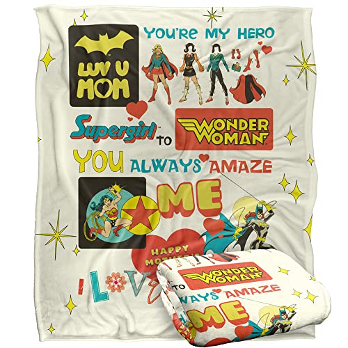 JUSTICE LEAGUE Coperta super morbida al tatto 152 x 127 cm
