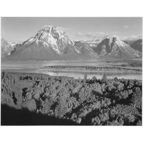 Impression giclée Adams Mont Moran, tableau Wyoming grand format ARTICULOZY