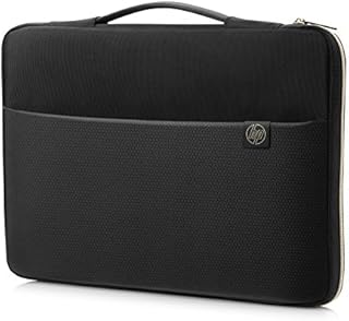 HP Duotone 15.6 Inch (39.6 cm) Black & Gold Carry Sleeve for Laptop/Chromebook/Mac