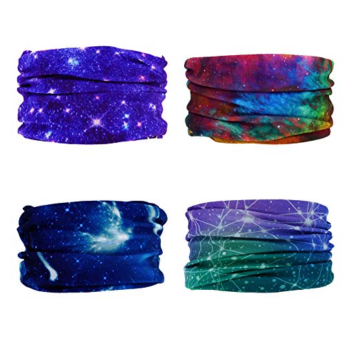 Image of Elastic Headwear Bandana Headband Half Face Mask Scarf Neck UV Sun Protection