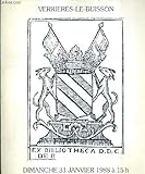  PETIT FASCICULE DE VENTES AUX ENCHERES - BIBLIOTHEQUE COMTE DE B. PROVENANT D\'UN HOTEL PARTICULIER D\'AVIGNON IMPORTANT ENSEMBLE D\'OUVRAGES DE JULES VERNE EN CARTONNAGE HETZEL - 31 JANV 1988 - VERRIERES LE BUISSON.