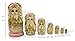 Winterworm Cutie Handmade Wooden Traditional Russian Girl in Moscow Kremlin Traditional Russian Nesting Dolls Matryoshka Dolls Set 7 Pieces for Kids Toy Home Decoration