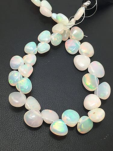 Perles opale d'Éthiopie LKBEADS : finissez-en avec les gemmes ternes grâce aux cœurs lisses 4-5mm