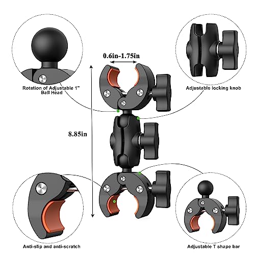 Support Insta360 moto anti-vibration et sans pliage pour des vidéos fluides en plein drone-effect - 5