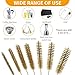 IASINN 7pcs Brass Wire Tube Brushes Bottle Brush Set,11Inch Long Wire Brushes for Cleaning,Wire Pipe Cleaner Bore Brush Cleaning for Tubes,Bottle,Keyboards,Glass