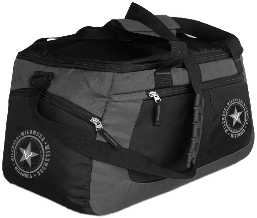starwars duffel bag: multi pocket travel duffle,luggage bag designed for cosmic journeys (grey & black)