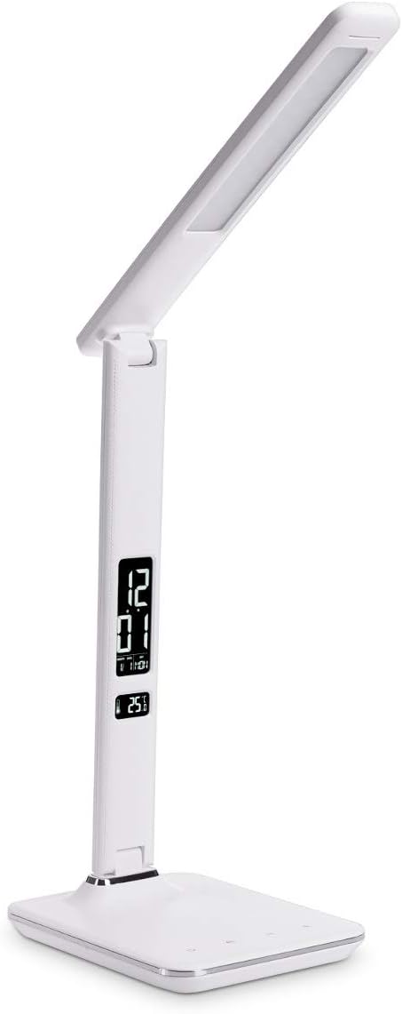 lampada da terra con collo d'oca pieghevole