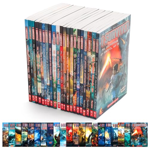 FOLREBAS A Library of I Survived 1-21 Series Complete Set