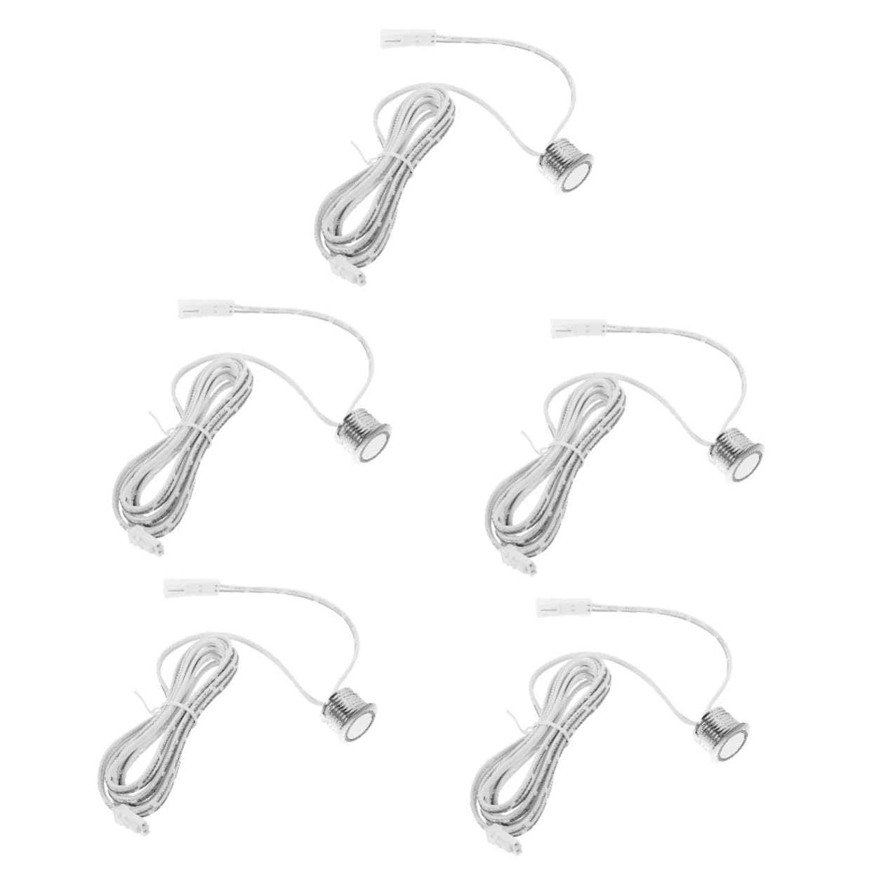 VILLCASE 5 Piezas Regulador De Intensidad Táctil Sensor De Toque Interruptor De Control Para Tira De Luz Módulo De Control De La Lámpara Táctil Controlador De Tira De Luz Led Cobre