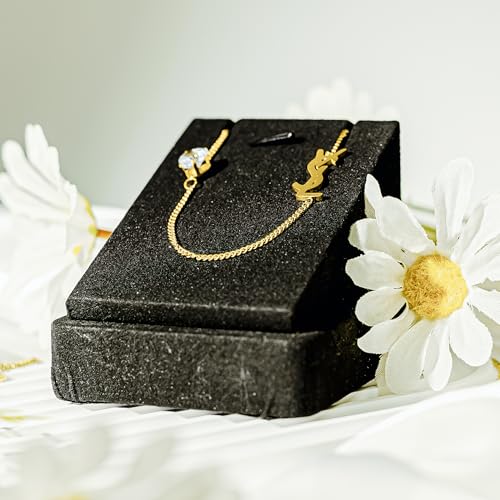 18K Gold Plated Luxury Heart Necklace for Women Gold Letter Necklace Exquisite Monogram Interwoven White Stone. 5