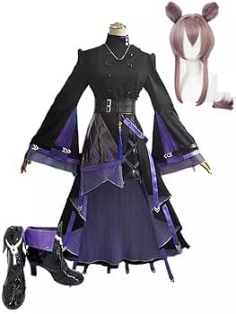 【時間限定値下げ】アークナイツ リン コスプレ衣装 フルセット 林雨霞 51SuQ5eV3NL._SY350_QL65_.jpg