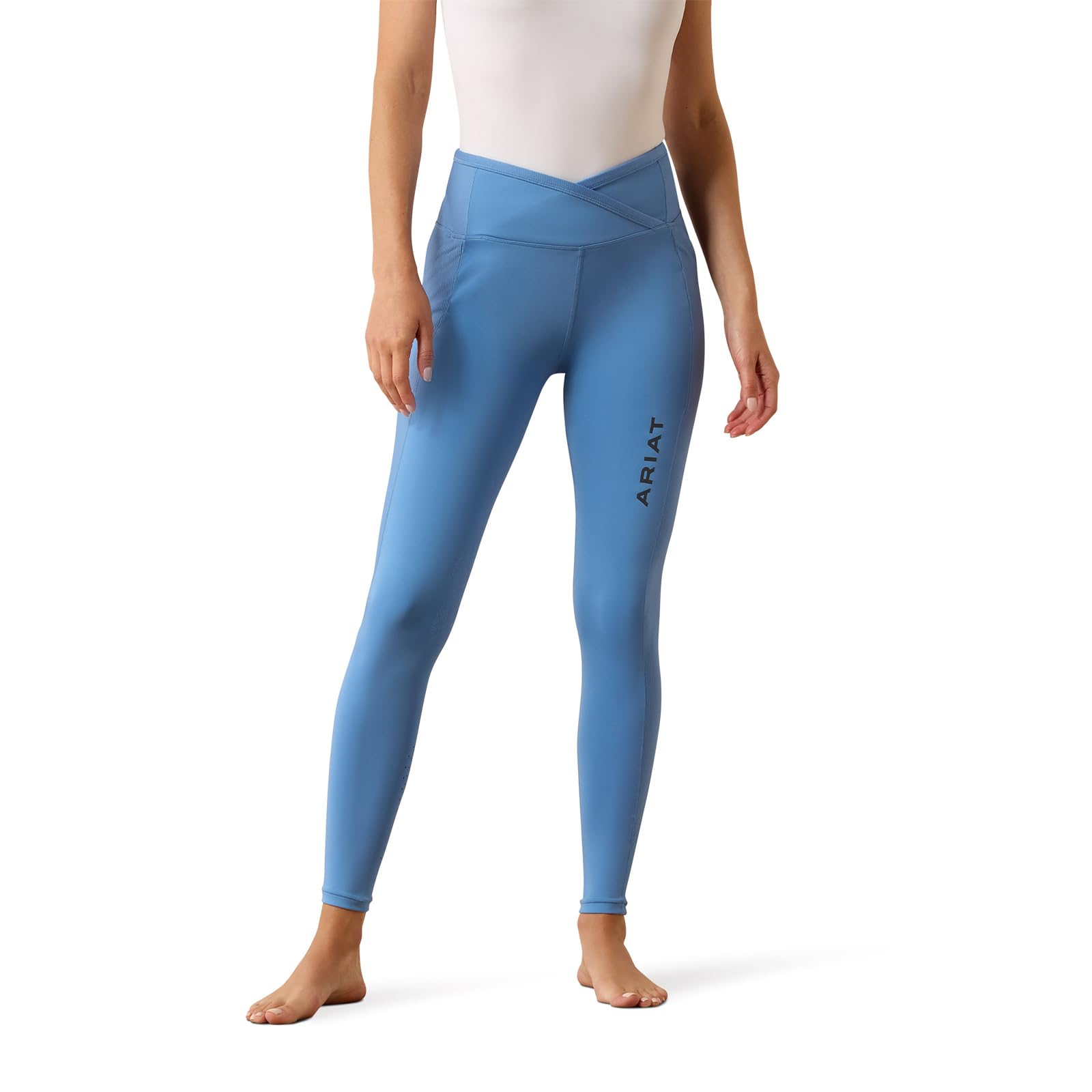 ARIAT - EOS Chic Half Grip Tight - Mallas de equitación para mujer - Talla XS hasta XL - Color: Riviera