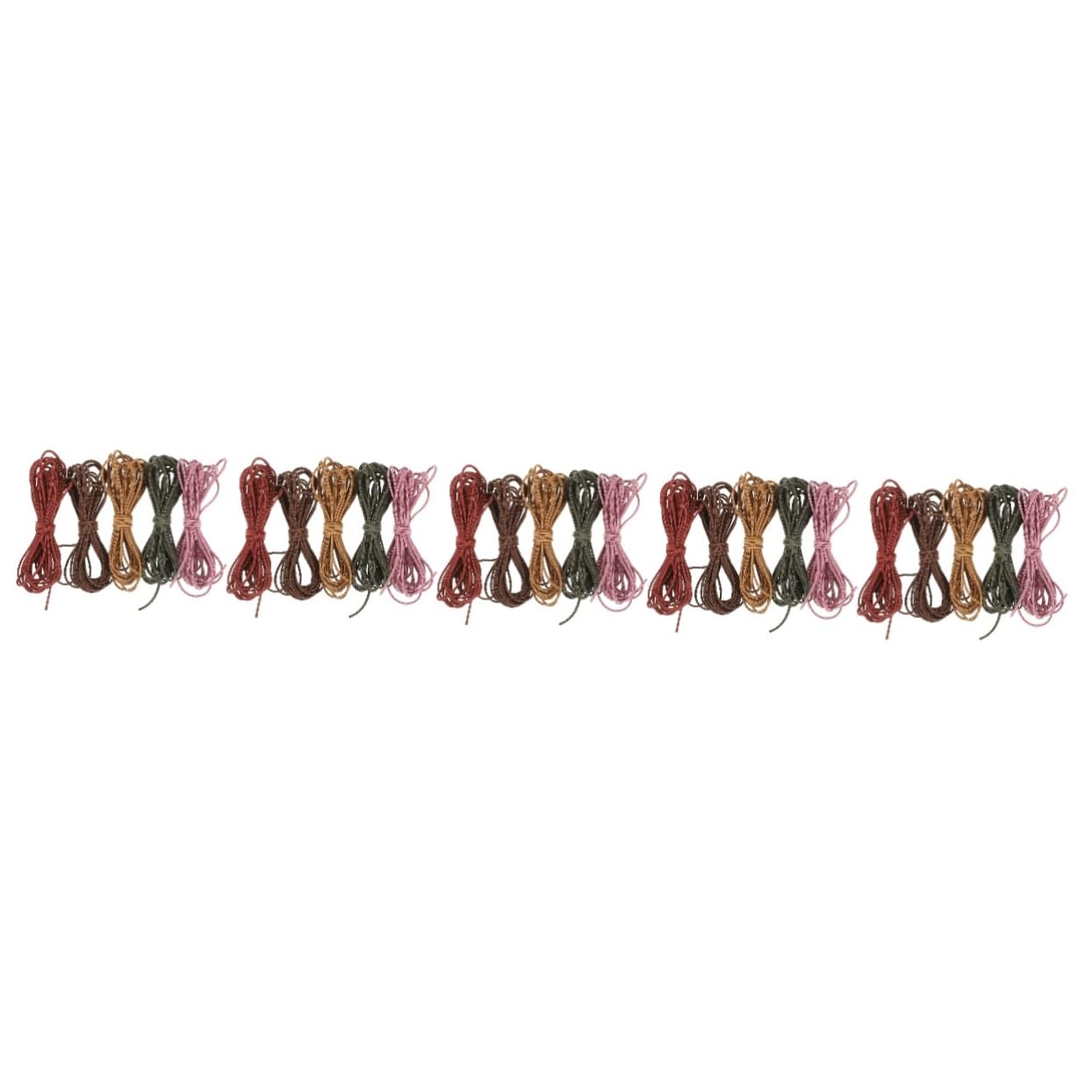 25 Piezas Banda De Goma De Hilo Elástico Hilo Elástico Para Abalorios Cordón De Cuentas Bricolaje Pulsera De Cordón Alambre Elástico Para Abalorios Con Cuentas Banda Elástica Cinta