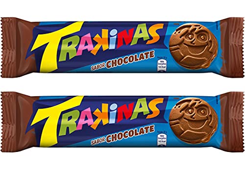 Trakinas Biscoito Recheado 126g - Trakinas Sandwich Cookie 4.4oz (Chocolate)