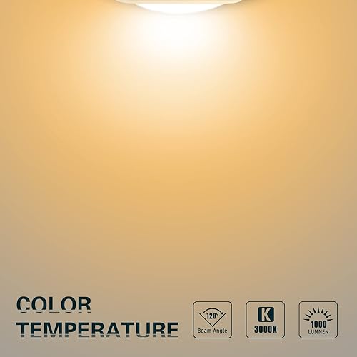 Miniatura 3 de Luz de disco LED de 6 pulgadas, lámpara de techo moderna de montaje empotrado de 15 W, luz de disco empotrada de perfil bajo regulable, accesorio de