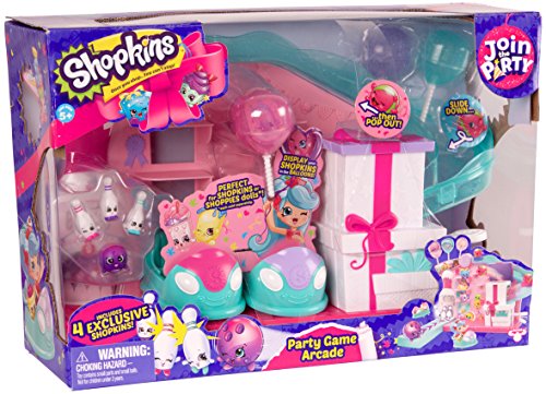 Shopkins Join The Party Large Playset - Party Game Arcade #TOP4