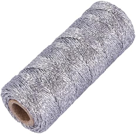 NUSITOU 1 Roll Cotton Rope Stocking Stuffer Gifts Plants Gifts Nativity Decor Macrame Thread Tapestry Woven Rope Presents Packing String Party Decoration Cotton Thread DIY Tied Rope Cloth