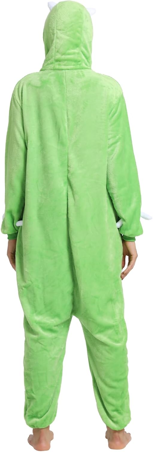 Unisex Adult Animal Onesie Pajamas, Mens Womens Flannel Halloween Cosplay Costume/Homewear/Sleepwear - Image 5