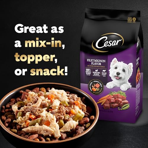 Cesar Simply Crafted Dog Food Toppers, Chicken Variety, 1.3 oz, 8 Count - image 9
