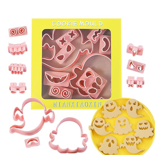 Keksausstecher Ausstecher Set Halloween Keksausstecher Ausstechformen Geist...