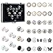 Vathery 50 Pcs Boutons de Broche de Chemise Femme Sécurité Pin de Bouton Couvrant pour Vêtements Robe