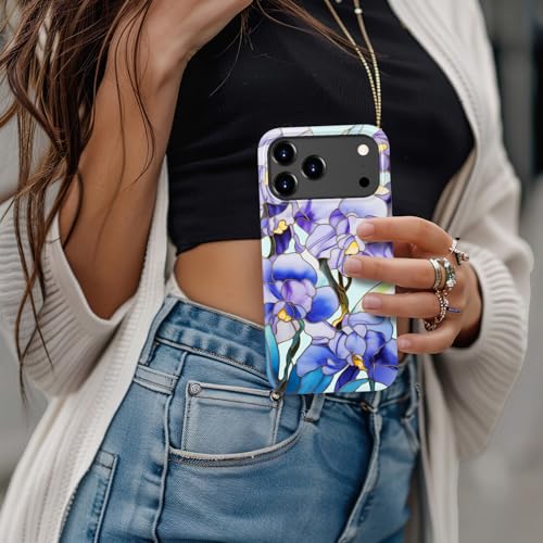 DorisMax for iPhone 17 Pro Case Cute, Preppy Trendy Floral Design - image 4