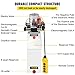 VEVOR Hydraulic Pump 12V DC Hydraulic Power Unit Double Acting Double Solenoid Hydraulic Power Pack Unit with 8L Plastic Tank Max Pressure 200 Bar for Car Liftng