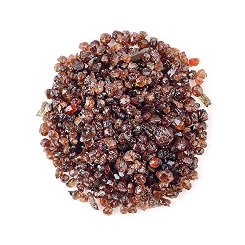 Infinitygemsart 30 Cts. Raw Champagne Garnet Loose Wholesale Bulk Stones, Birthstone, Natural Rough Gemstones, Diy & Jewelry Making Supply, Chakra Energy Healing Crystals, Gem Collection #TOP12