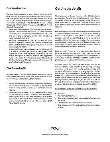 Easygenie 196944 Genetic Genealogy Triangulation Kit For Dna Tests And Ancestry Research thumb #8