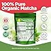 uVernal Organic Matcha Green Tea Powder - 100% Pure Matcha for Smoothies Latte and Baking Easy to Mix - 4oz Kosher Pareve