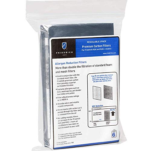 Friedrich KWCFQ Premium Carbon Filters