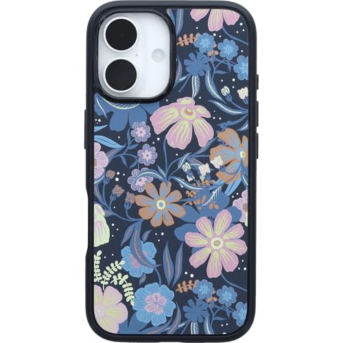 Image of OtterBox iPhone 16 Symmetry Series Case - Fairy Fauna Purple - Ultra-Thin, Sleek iPhone Case, Cute & Pretty Floral iPhone Case