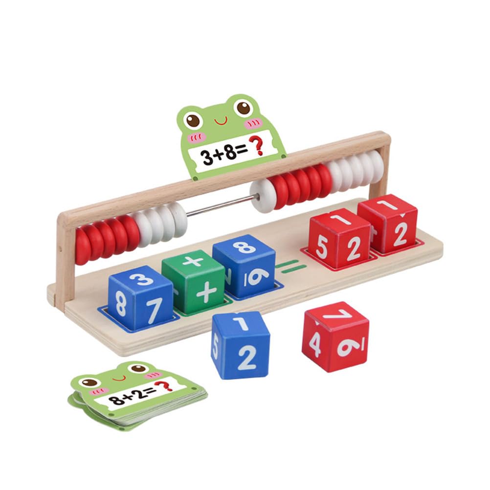 Mathematik-Abakus-Zählrahmen, Spielzeug zur Addition und Subtraktion